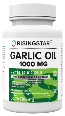 Risingstar Garlic Oil, 60 капс