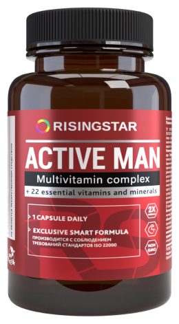 Risingstar Active Man, 60 таб