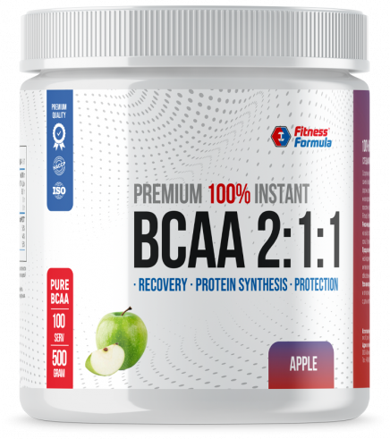 Fitness Formula 100% BCAA 2:1:1 Premium, 500 грамм