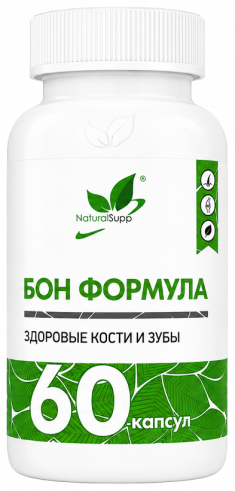 Natural Supp Бон Формула, 60 капсул