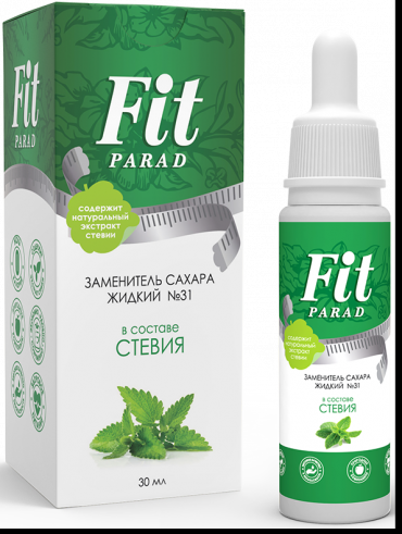 FitParad Заменитель  сахара №31, 30 мл