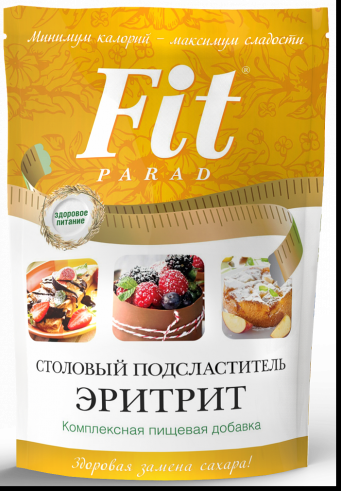 FitParad Эритрит Дойпак, 400 гр