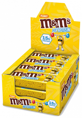 Mars Incorporated M&amp;M's Hi Protein Bar Peanut, 51 гр