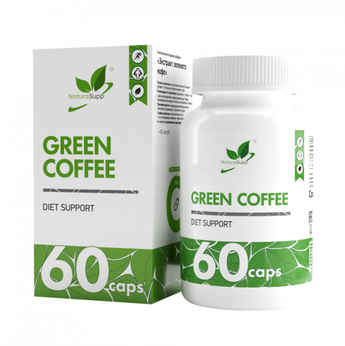 Natural Supp Green coffee, 60 капсул