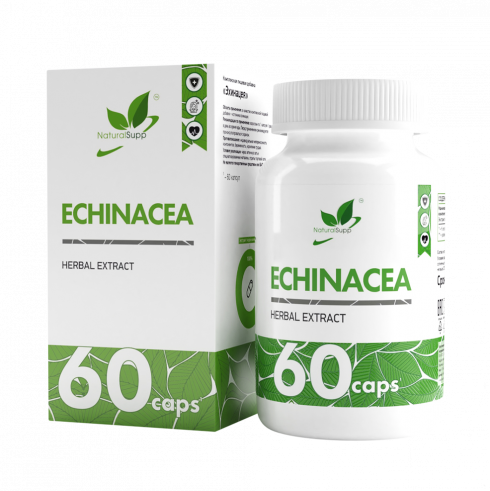 Natural Supp Echinacea, 60 капсул