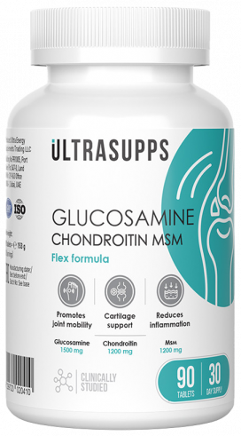 Ultrasupps Glucosamine Chondroitin MSM Flex Formula