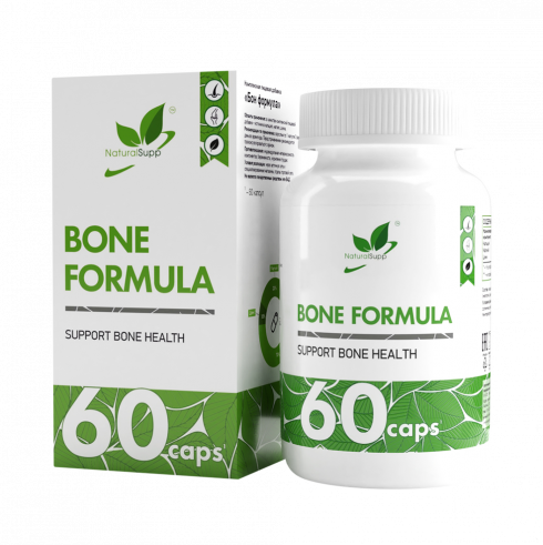 Natural Supp Bone Formula, 60 капсул