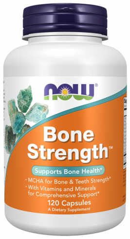 NOW Bone Strenght, 120 капсул