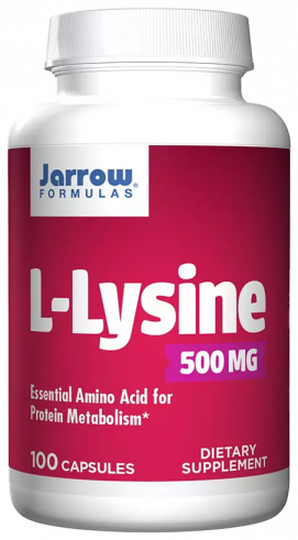 Jarrow Formulas L-Lysine 500 mg