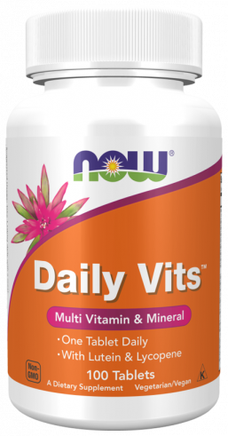 NOW Daily Vits, 100 таблеток
