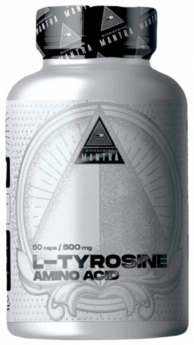Biohacking Mantra L-Tyrosine 500, 60 капсул