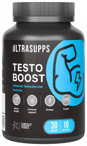 Ultrasupps TestoBoost, 30 капсул
