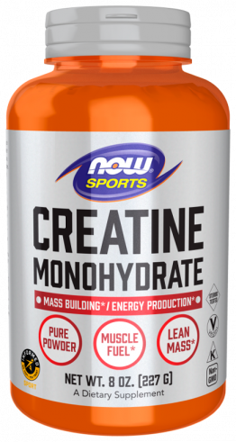 NOW Creatine Monohydrate, Креатин Моногидрат, 227 грамм