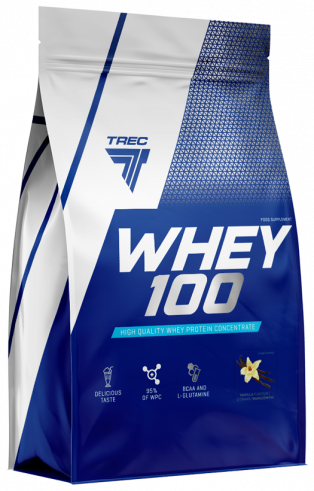 Trec Nutrition Whey 100, Концентрат сывороточного протеина, 700 грамм