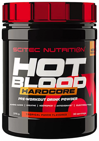 Scitec Nutrition Hot Blood Hardcore, 375 грамм