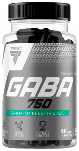 Trec Nutrition GABA 750, 60 капсул