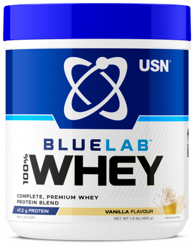 USN BlueLab 100% Whey Protein, 454 грамм