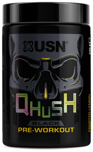 USN Qhush Black Pre-Workout, 220 грамм