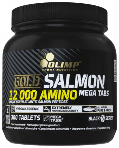 Olimp Sport Nutrition Gold Salamon 12000 Amio Mega Tabs, 300 таблеток