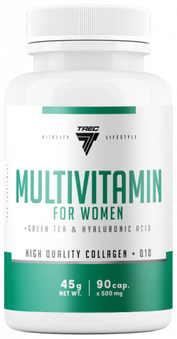 Trec Nutrition Multivitamin For Women, Мультивитамин для женщин, 90 капсул