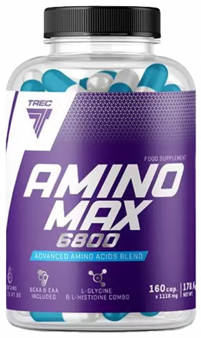 Trec Nutrition Amino Max 6800, 160 капсул
