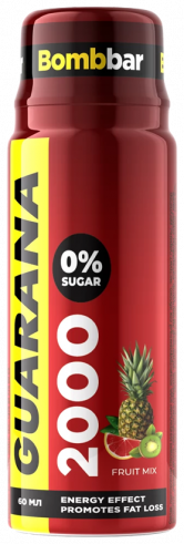 Bombbar Shot Guarana 2000, 60 мл