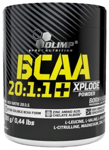 Olimp Sport Nutrition BCAA 20:1:1 Xplode Powder, 200 грамм