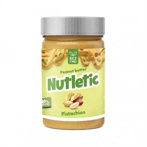 Nutletic Арахисовая паста с фисташкой, 280 гр