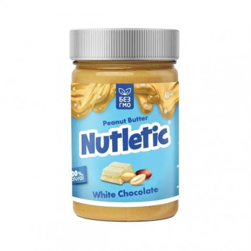 Nutletic Арахисовая паста с белым шоколадом, 280 гр