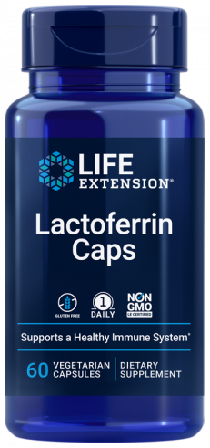 Life Extension Lactoferrin, 60 капсул