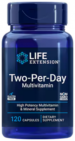 Life Extension Two-Per-Day Multivitamin, 120 капсул
