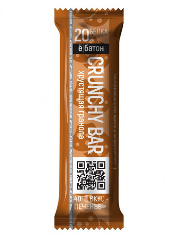 Ёбатон Crunchy bar, 40 г