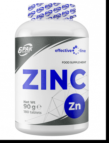 6PAK Nutrition EL ZINC, 180 таблеток