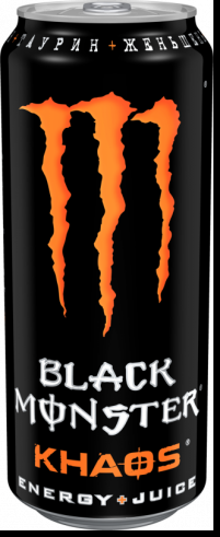 CocaCola Black Monster Khaos, 450 мл