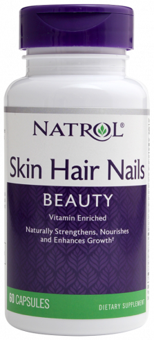 Natrol Skin Hair Nails Women`s, 60 капс