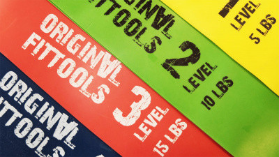 Original Fittools Набор мини-эспандеров длина по окружности 610 мм