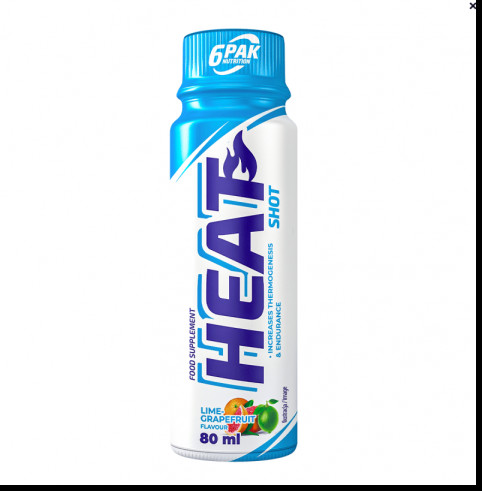 6PAK Nutrition Heat shot, 80 мл