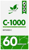 Natural Supp Витамин C, 60 капсул