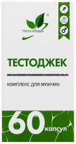 Natural Supp Тестоджек, 60 капсул