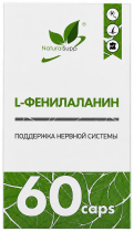 Natural Supp Фенилаланин, 60 капсул
