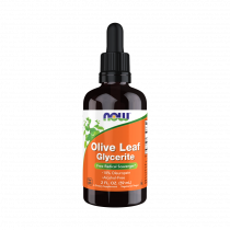 NOW Olive Leaf Glycerite 18%, 59 мл