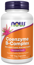 NOW Co-Enzyme B-Complex, Ко-Энзим В-комплекс, 120 капсул