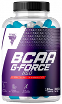 Trec Nutrition BCAA G-Force 1150, Комплекс аминокислот, 180 капсул